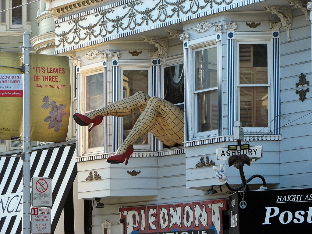 Jambes de Haight Ashbury